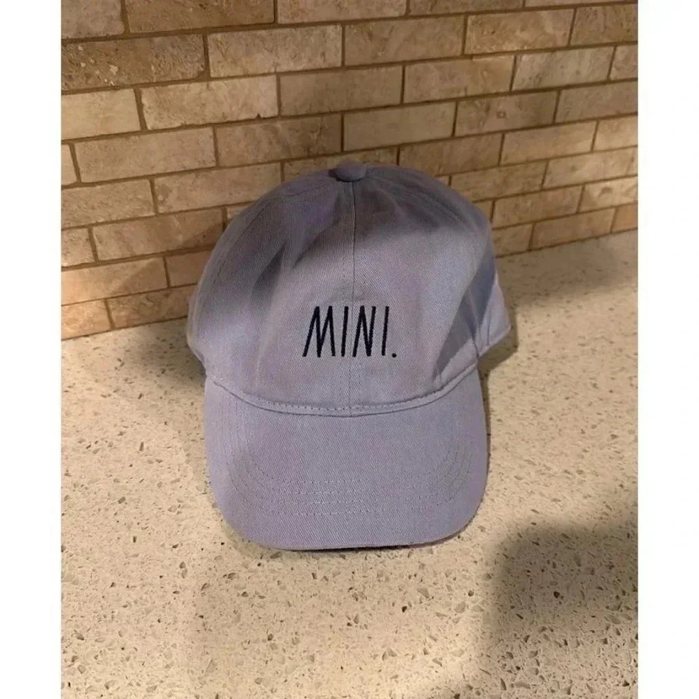rae dunn mini hat periwinkle blue girls baseball cap BQ